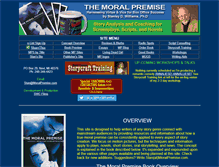 Tablet Screenshot of moralpremise.com